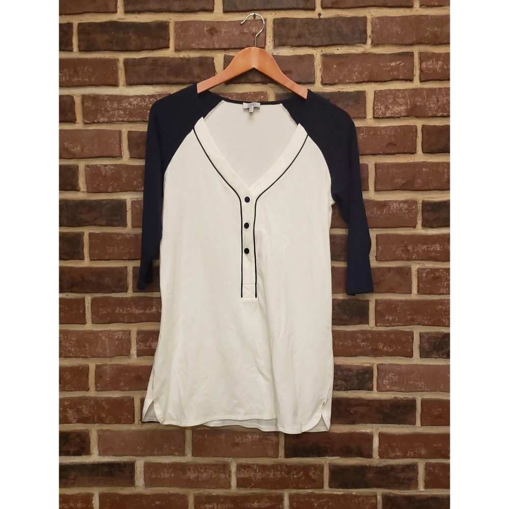 Tobi Baseball Mini Dress